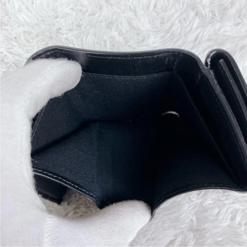Balenciaga Black Leather Wallet - Picture 9 of 10